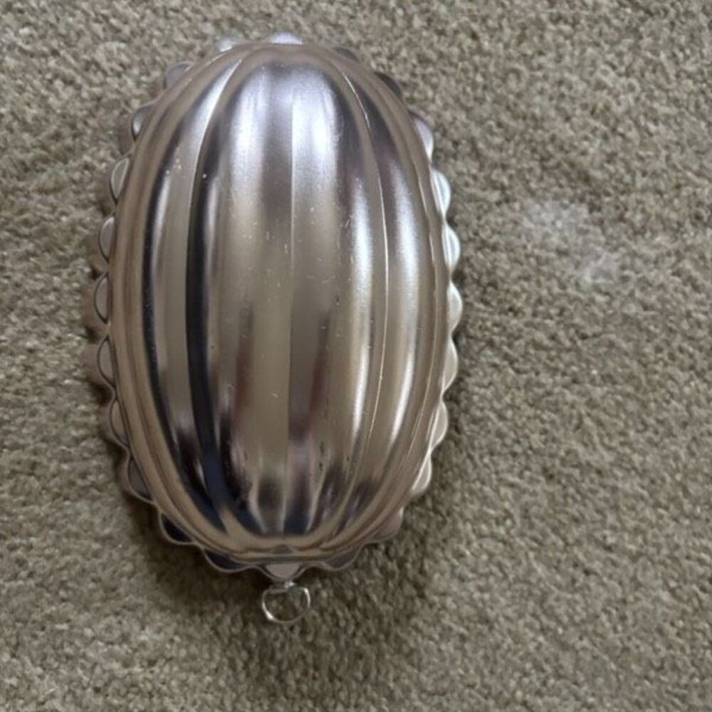 Jello Copper Oval Mold 2 1/2 Cups